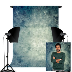 5x8ft Abstract Blue Photography Backdrop
